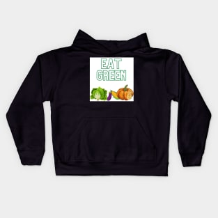 Eat Green Kids Hoodie